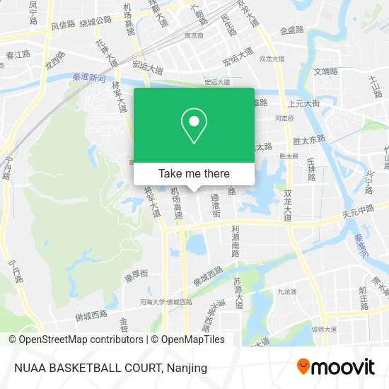 NUAA BASKETBALL COURT map