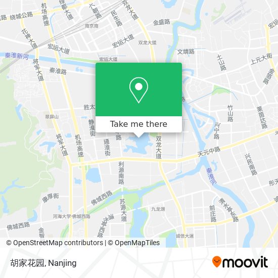 胡家花园 map