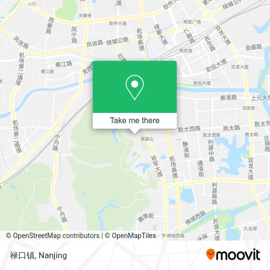 禄口镇 map