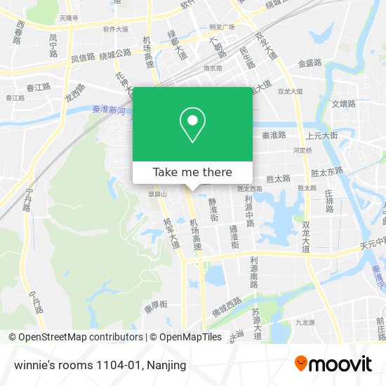 winnie's rooms 1104-01 map