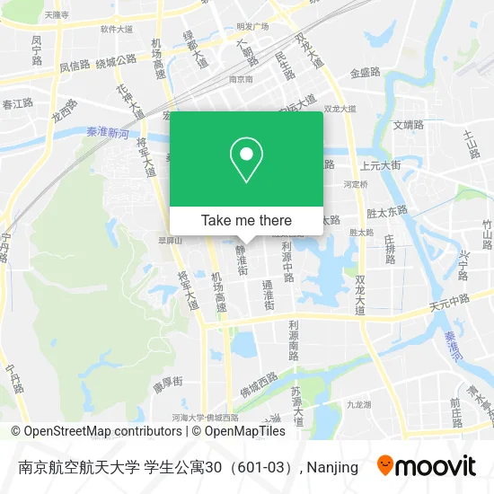 南京航空航天大学 学生公寓30（601-03） map