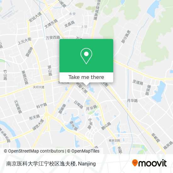 南京医科大学江宁校区逸夫楼 map