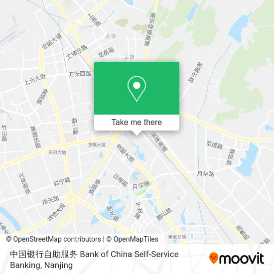 中国银行自助服务 Bank of China Self-Service Banking map