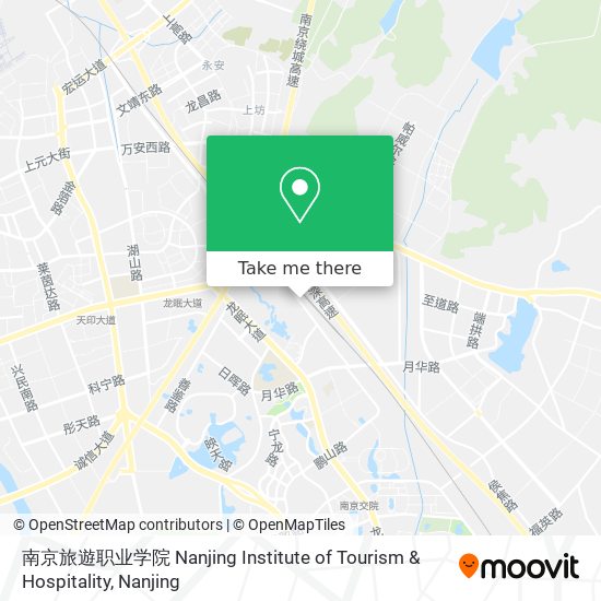 南京旅遊职业学院 Nanjing Institute of Tourism & Hospitality map
