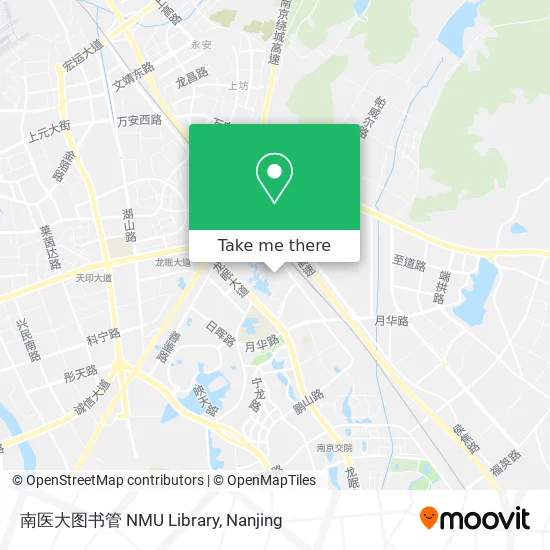 南医大图书管 NMU Library map