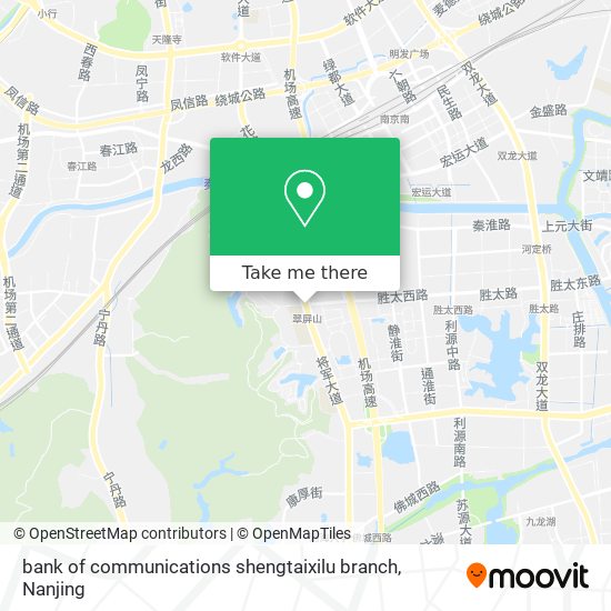bank of communications shengtaixilu branch map