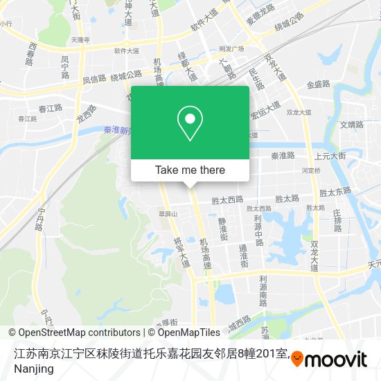江苏南京江宁区秣陵街道托乐嘉花园友邻居8幢201室 map