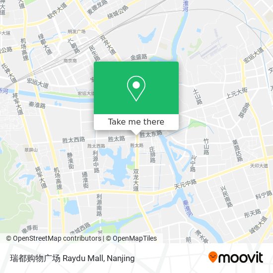 瑞都购物广场 Raydu Mall map