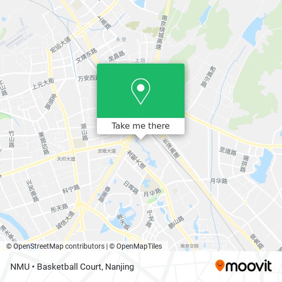 NMU • Basketball Court map