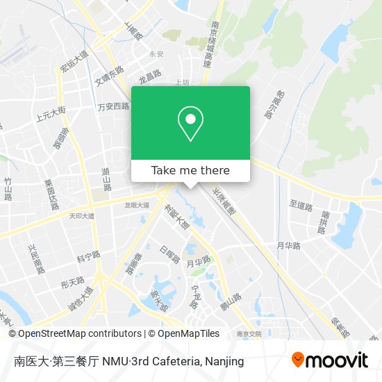 南医大·第三餐厅 NMU·3rd Cafeteria map