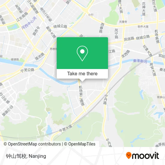 钟山驾校 map