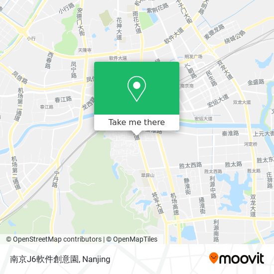 南京J6軟件創意園 map