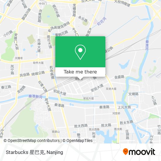 Starbucks 星巴克 map
