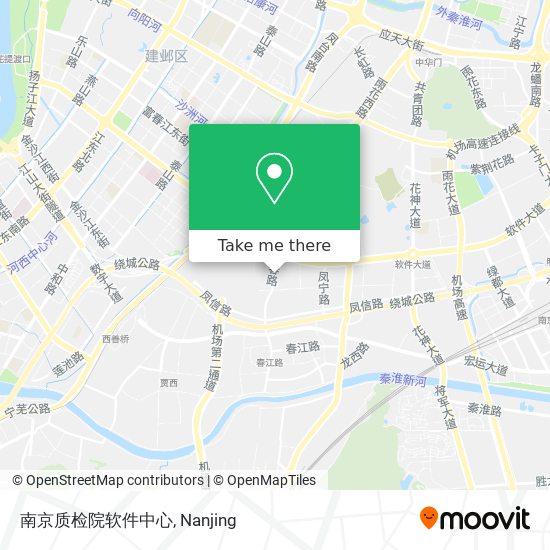 南京质检院软件中心 map