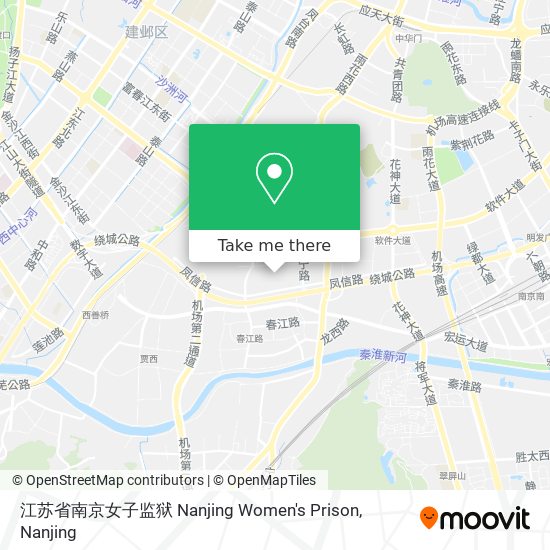 江苏省南京女子监狱 Nanjing Women's Prison map