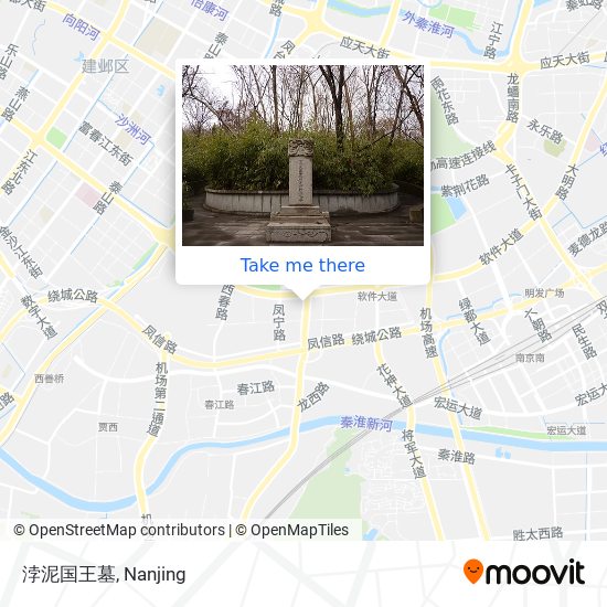 浡泥国王墓 map
