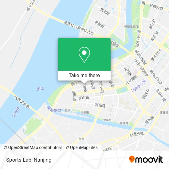 Sports Lab map