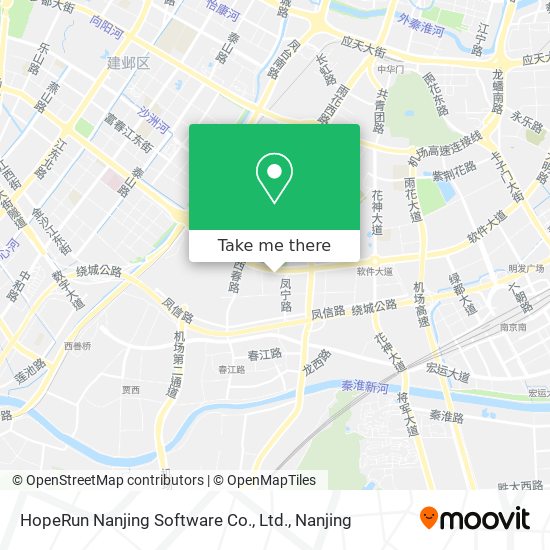 HopeRun Nanjing Software Co., Ltd. map