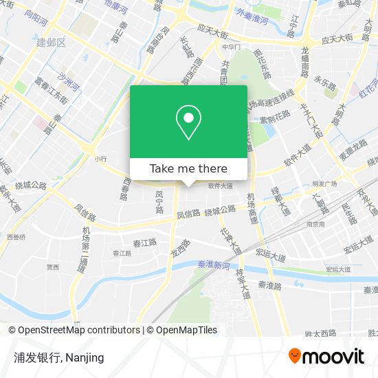 浦发银行 map