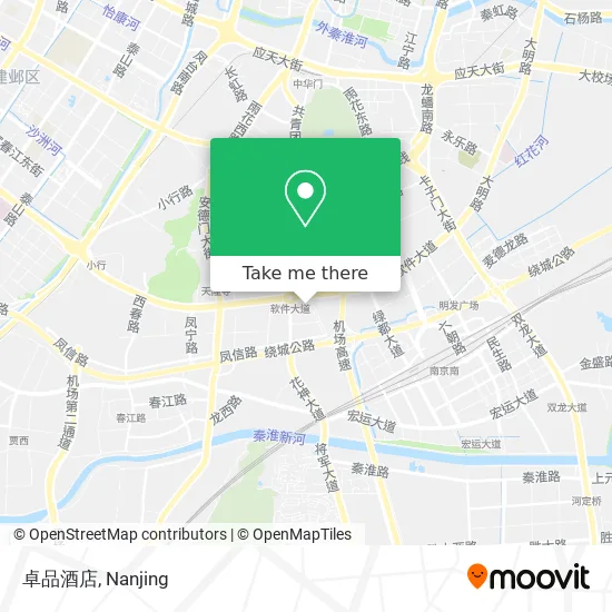 卓品酒店 map