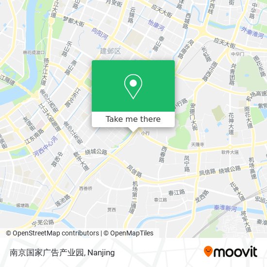 南京国家广告产业园 map