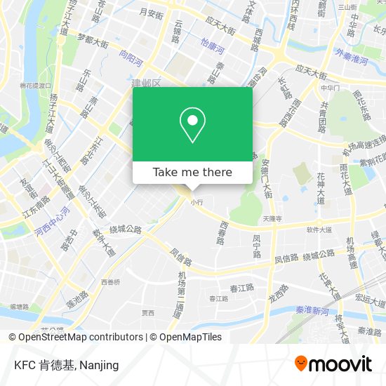 KFC 肯德基 map