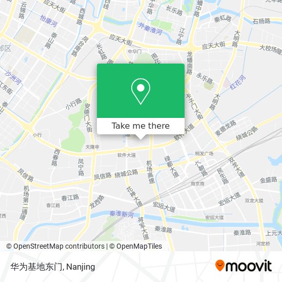 华为基地东门 map