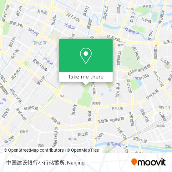 中国建设银行小行储蓄所 map