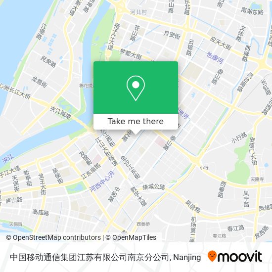 中国移动通信集团江苏有限公司南京分公司 map