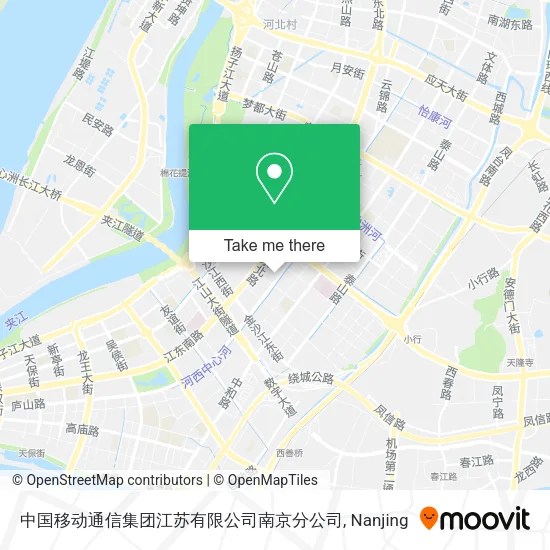 中国移动通信集团江苏有限公司南京分公司 map