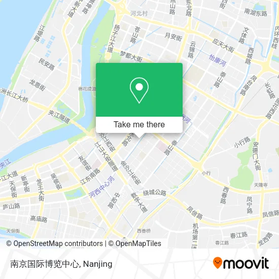 南京国际博览中心 map