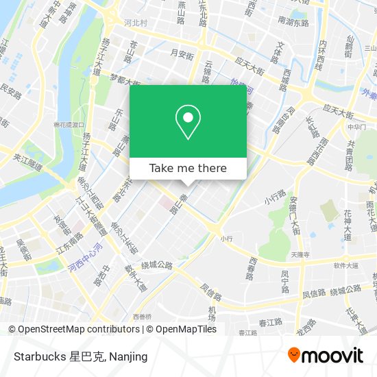Starbucks 星巴克 map