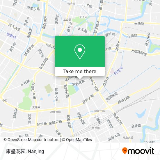 康盛花园 map