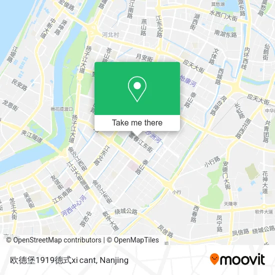 欧德堡1919德式xi cant map
