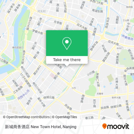 新城商务酒店 New Town Hotel map