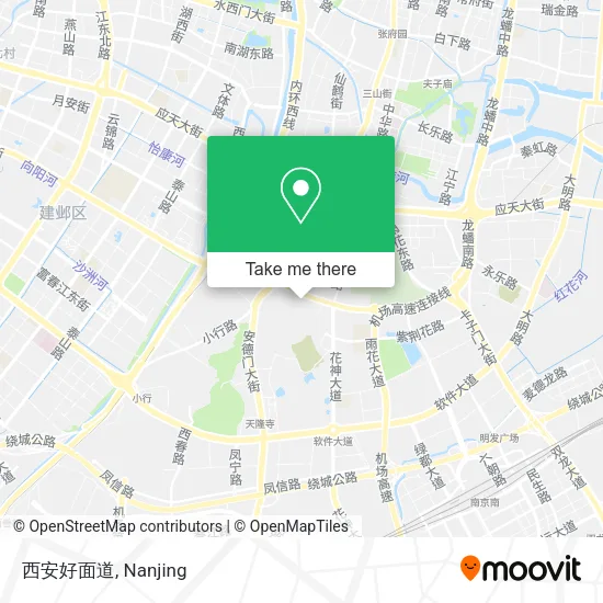 西安好面道 map