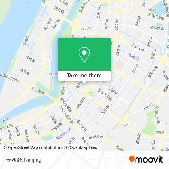 云卷舒 map
