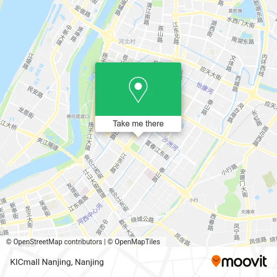 KICmall Nanjing map