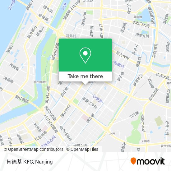 肯德基 KFC map