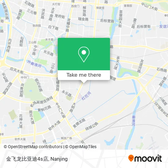 金飞龙比亚迪4s店 map