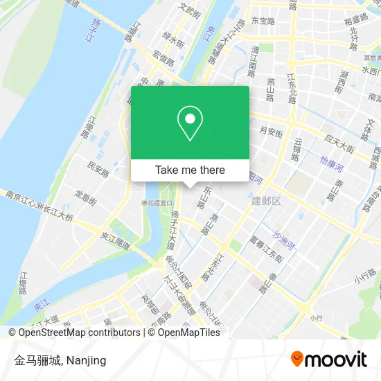 金马骊城 map