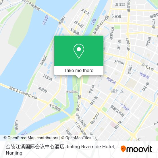 金陵江滨国际会议中心酒店 Jinling Riverside Hotel map
