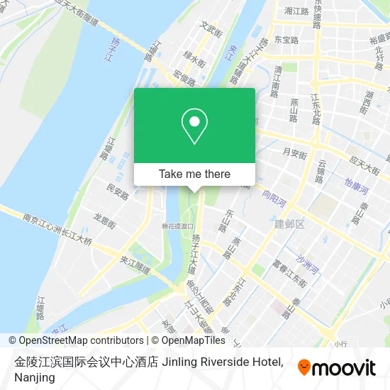 金陵江滨国际会议中心酒店 Jinling Riverside Hotel map