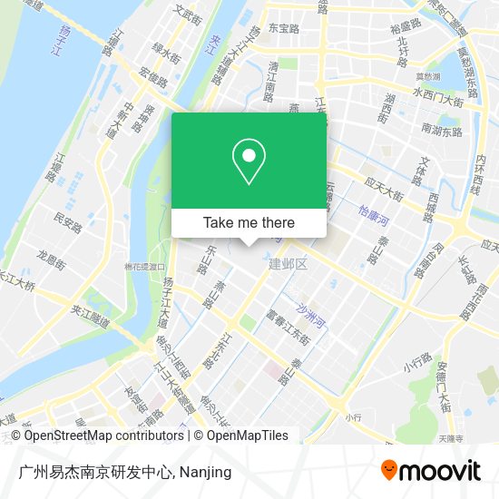 广州易杰南京研发中心 map