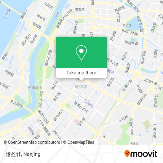港盈轩 map