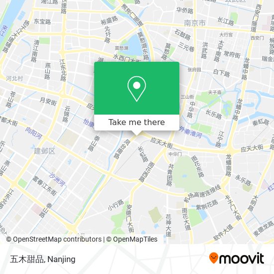 五木甜品 map