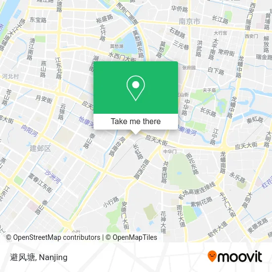 避风塘 map