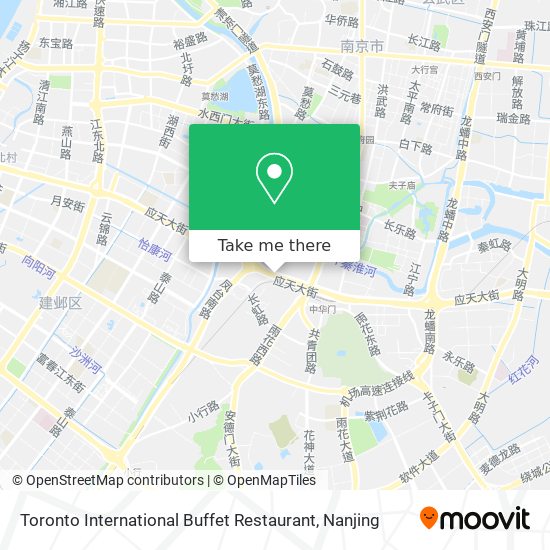 Toronto International Buffet Restaurant map