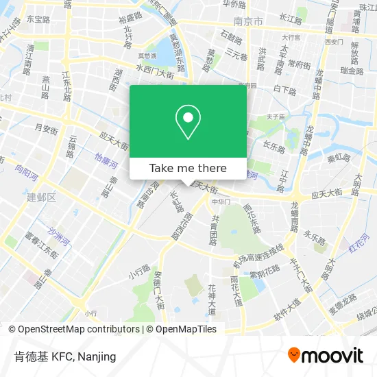 肯德基 KFC map