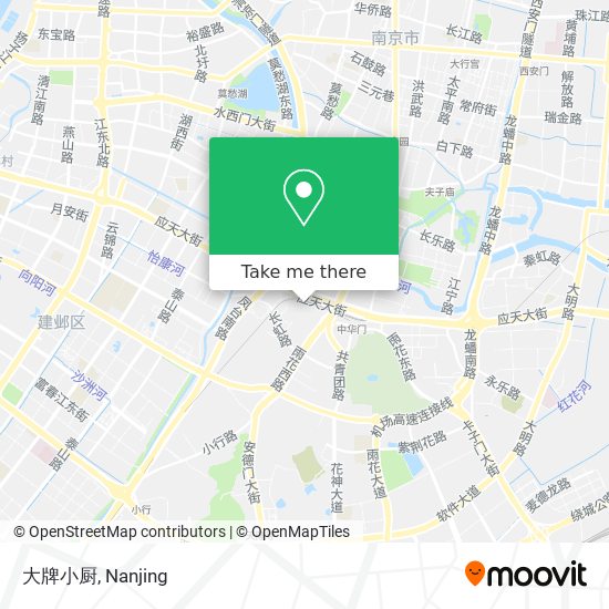 大牌小厨 map